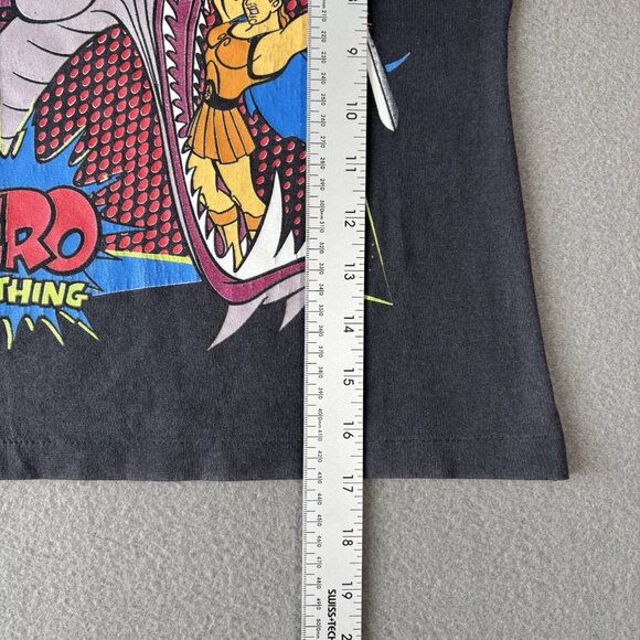 VTG 90s Disney Hercules Graphic T-Shirt Youth Single Stitch Hero Comics RARE - Picture 8 of 14
